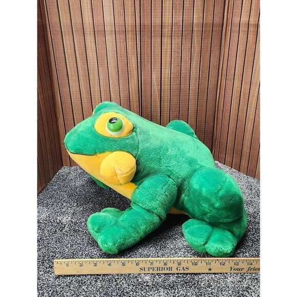 Large Retro Plush Frog #A78 - Picture 10 of 10
